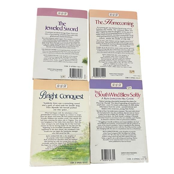 Ruth Livingston Hill Lot Bundle of 4 Books Vintage Romance Series - Picture 3 of 3